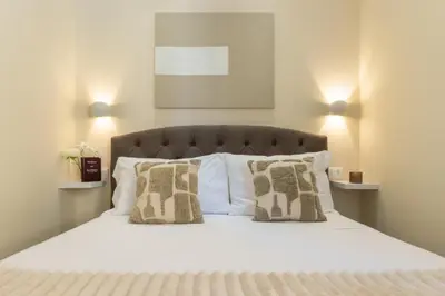 Letto o letti in una camera di Honeymoon in the heart of Cagliari