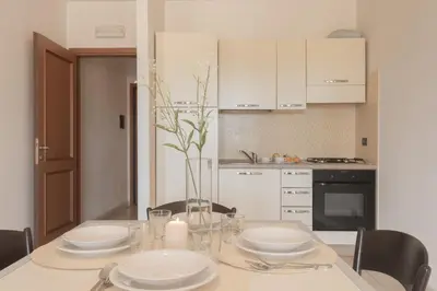 Cucina o angolo cottura di Le Fontane Apartments In Villasimius