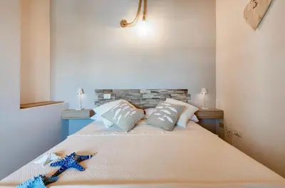 Letto o letti in una camera di CASA di FRANCY