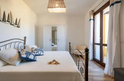 Letto o letti in una camera di CASA di FRANCY