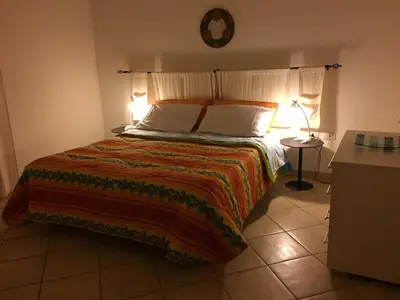Letto o letti in una camera di Appartamento Enrica