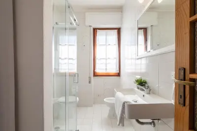 Bagno di Big Beach Villa S Andrea- Privat Parking-Netflix-Self Ck -450m From the beach