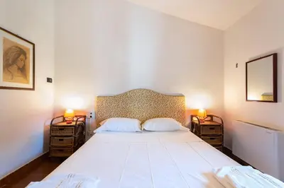 Letto o letti in una camera di Villa fantastica Villasimius