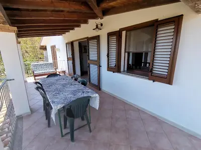 Balcone o terrazza di Casa a 500metri dal mare con bellissima vista