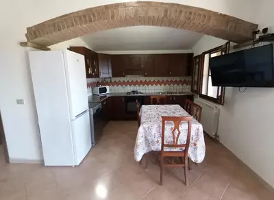 Cucina o angolo cottura di Casa a 500metri dal mare con bellissima vista