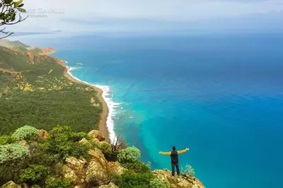 Paesaggio naturale nelle vicinanze della casa vacanze