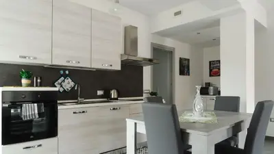 Cucina o angolo cottura di Casa Musa
