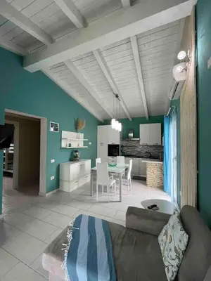 Cucina o angolo cottura di VILLA AUREA Apartment in Castiadas