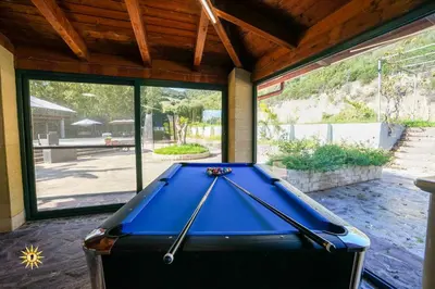 Tavolo di biliardo di Villa Gambula - Relax and Pool
