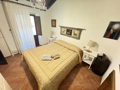 Letto o letti in una camera di Su Niu