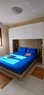 Letto o letti in una camera di Casa Dolce Paola