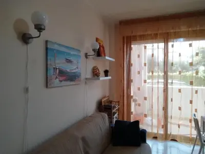 Area soggiorno di Casa Dolce Paola