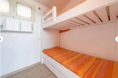 Letto o letti in una camera di Casa Lella