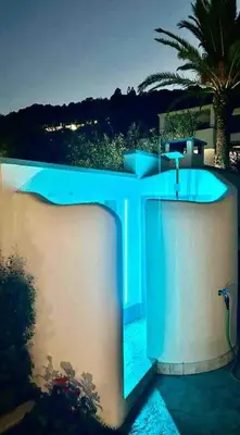 Planimetria di Villa Rei M&M- sea view, swimming pool & Jacuzzi