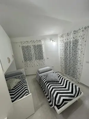 Letto o letti in una camera di La casa di Antovan