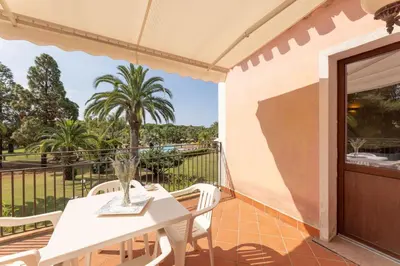 Balcone o terrazza di Tropical Residence In Santa Margherita Di Pula