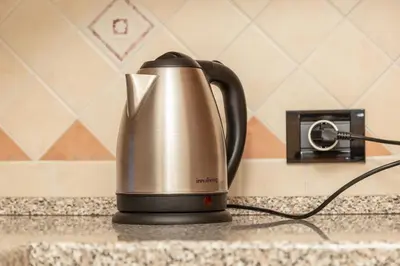 Set per la preparazione di tè e caffè presso Casa Sa Montera A - appartamento con balcone