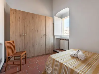 Letto o letti in una camera di City View Apartment