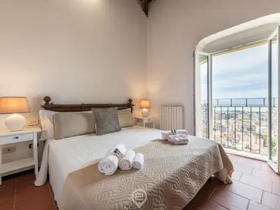 Letto o letti in una camera di City View Apartment