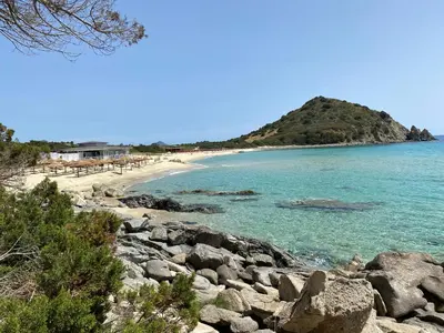 Paesaggio naturale nelle vicinanze della villa