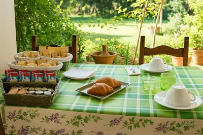 Cibo presso il bed & breakfast o nelle vicinanze
