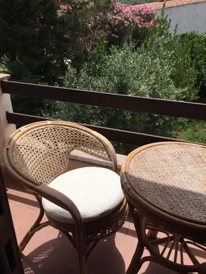 Balcone o terrazza di La ginestra Chia B&B