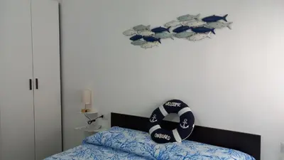 Letto o letti in una camera di casa vacanze ilcieloprivato
