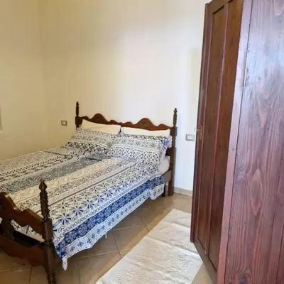 Letto o letti in una camera di Accogliente a 2minuti dal mare