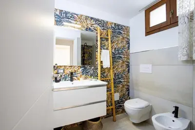 Bagno di Fantastic Loft in Sardinia with wifi and parking