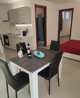 Cucina o angolo cottura di Casa Vacanze Sole della Sardegna