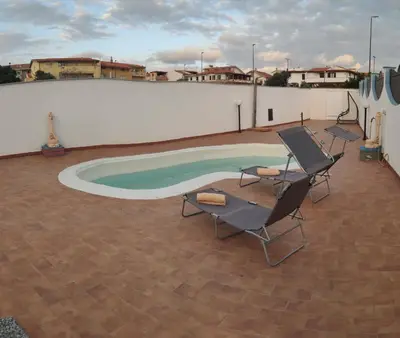 Piscina di Casa Vacanze Sole della Sardegna o nelle vicinanze