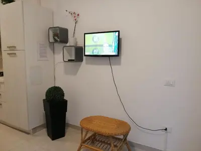 TV o dispositivi per l'intrattenimento presso Eli's beach house
