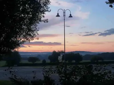 Paesaggio naturale nelle vicinanze della villa