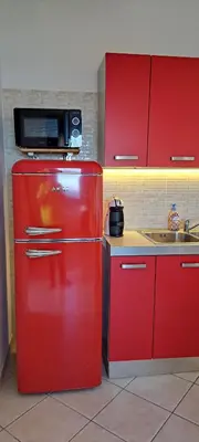Cucina o angolo cottura di Casa Corallina