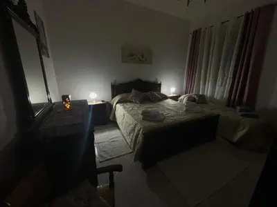 Letto o letti in una camera di Casa BarorAngela