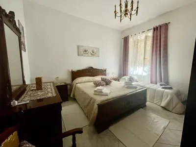 Letto o letti in una camera di Casa BarorAngela