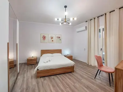 Letto o letti in una camera di Vivamus