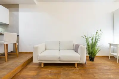 Area soggiorno di LUMEN Old Town Loft