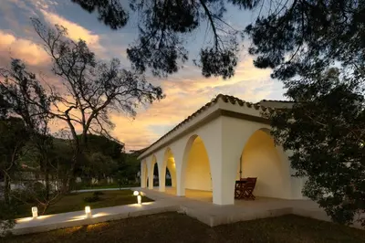 Edificio in cui si trova la villa