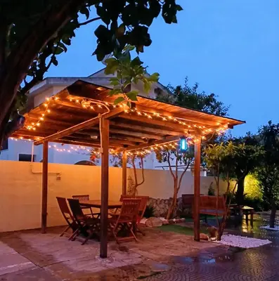 Patio o area all'aperto di Villa Frantina