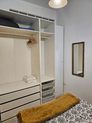 Letto o letti in una camera di Casa Emma