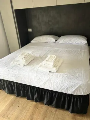 Letto o letti in una camera di La casa del Professor