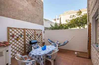 Balcone o terrazza di Domo Coro e Bentu