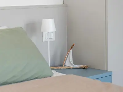 Letto o letti in una camera di Mezzattico