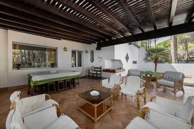 Area soggiorno di Villa Grace Home Holiday 50 mt from the sea