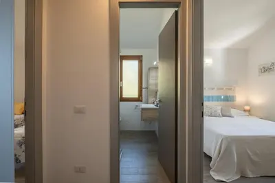 Letto o letti in una camera di Comfort house with sea view- 5 minutes from the sea