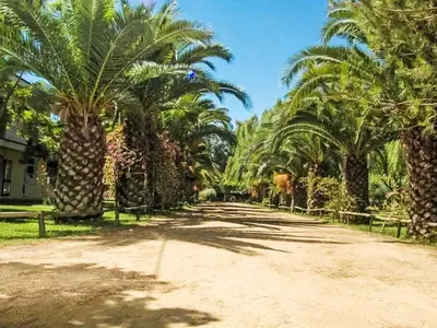 Giardino di Holiday Home Camping Iscrixedda by Interhome