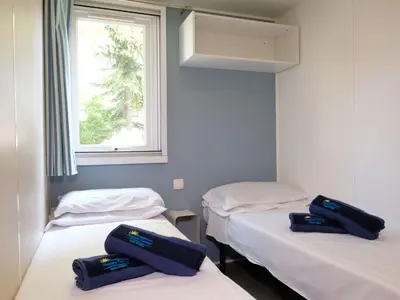 Letto o letti in una camera di Holiday Home Camping Iscrixedda by Interhome