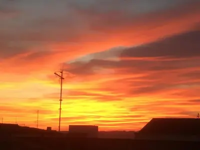 Alba o tramonto visti dall'interno della casa vacanze o dai dintorni