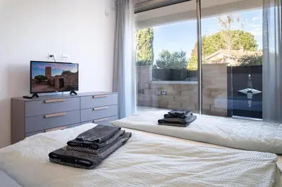 TV o dispositivi per l'intrattenimento presso Appartamento Guglielmo 2